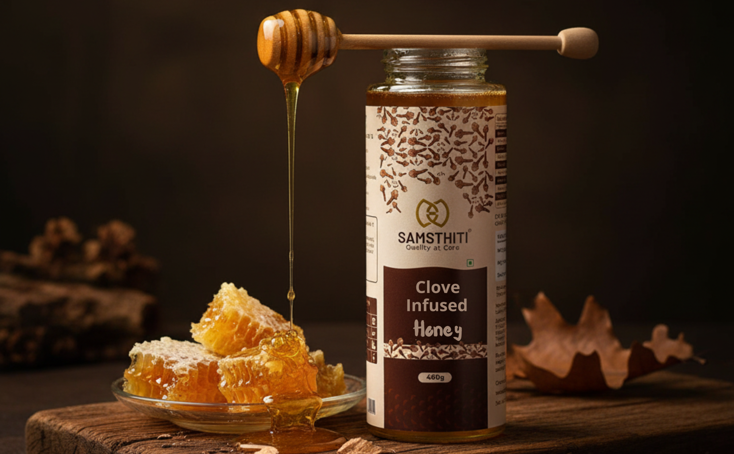 Clove Infused Honey