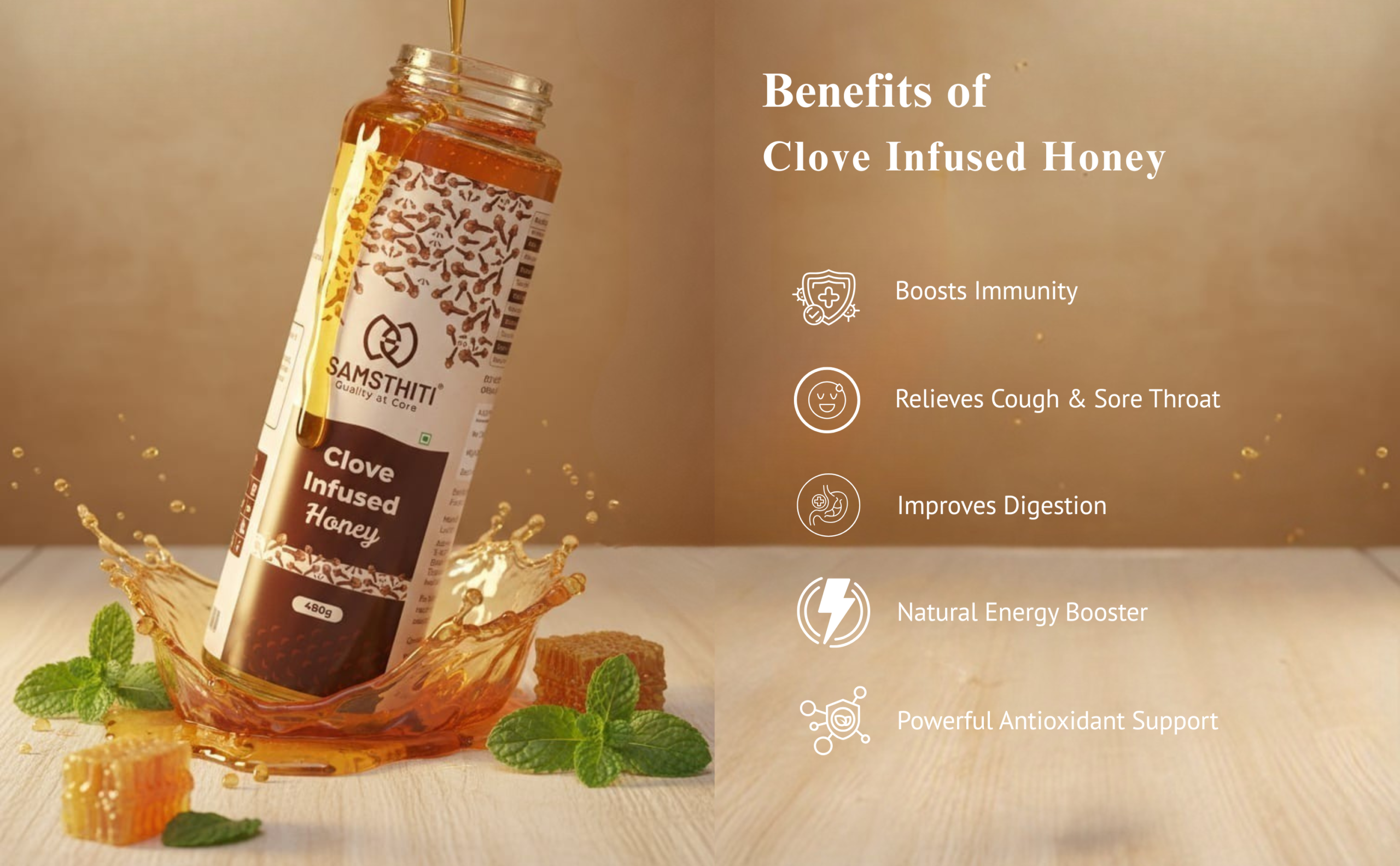 Benefits of Clove Infused Honey