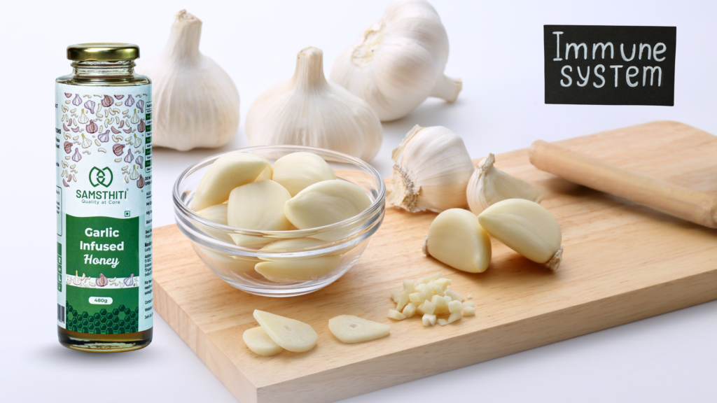 Garlic Infused Honey